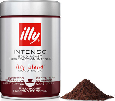 Кофе молотый illy Темной обжарки (250г)