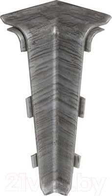 Уголок для плинтуса Arbiton Indo 17 Алюминий (2шт, внутренний, флоупак)