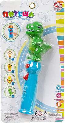 Игрушка детская Zhorya Музыкальная палочка-дракончик / Б94078