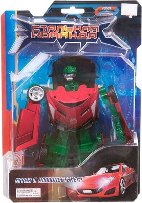 Робот-трансформер Zhorya Стальная команда Автомобиль / Л93475