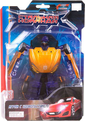 Робот-трансформер Zhorya Стальная команда Автомобиль / Л93477