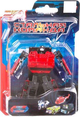 Робот-трансформер Zhorya Стальная команда Пожарная машина / Л93871