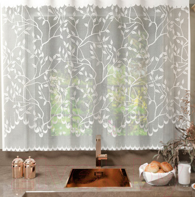 Гардина Лента С755 (160x250, белый)