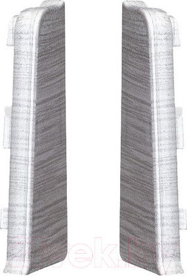 Заглушка для плинтуса Arbiton Indo 41 Алюминий светлый (2шт, флоупак)