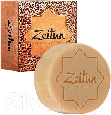 Мыло твердое Zeitun Серное Для проблемной кожи Алеппское премиум (105г)