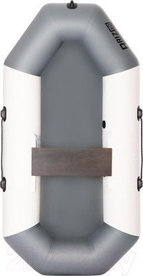 Надувная лодка Тонар Бриз 190 с гребками / 4897000 (белый/серый)