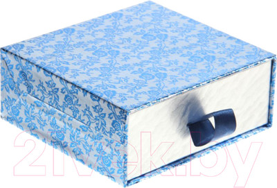 Коробка подарочная MONAMI Пенал / 1534055 (синий)