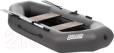 Надувная лодка Тонар Бриз 240 / 4999926 (серый)