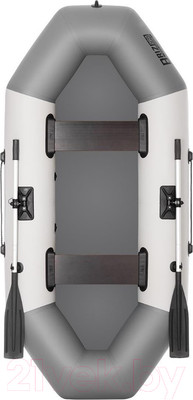 Надувная лодка Тонар Бриз 260 / 4897006 (белый/серый)