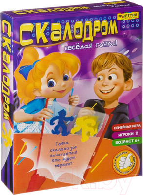 Настольная игра Фортуна Скалодром, веселая гонка / Ф86078