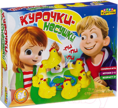 Настольная игра Фортуна Курочки-несушки / Ф94476