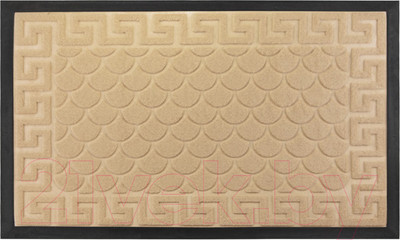 Коврик грязезащитный SunStep Velour 45х75 / 37-945 (бежевый)
