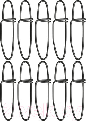 Набор карабинов рыболовных KAMATSU Crosslck K-2181 2/ 572181002 (10шт)