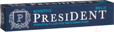 Зубная паста PresiDent Sensitive / 25 RDA (75г)