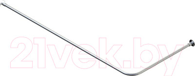 Карниз для ванны Aquatek Г-образный 180x80 / KARN-0000043