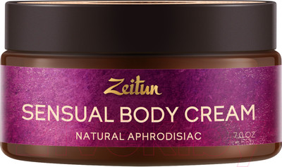 Крем для тела Zeitun Ритуал соблазна Чувственный с жасмином и афродизиаком (200мл)
