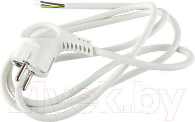 Шнур сетевой ЭРА U-3x1.5-3m-W / Б0048708 (3м, белый)