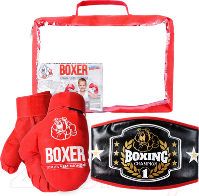 Бокс детский Leader Toys Боксерский набор в подарочной упаковке / 21559