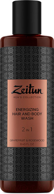 Гель для душа Zeitun 2 в 1 очищающий для мужчин (250мл)