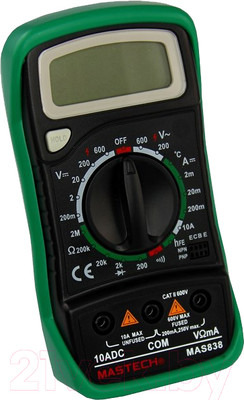 Мультиметр цифровой Mastech MAS838 / 13-2008