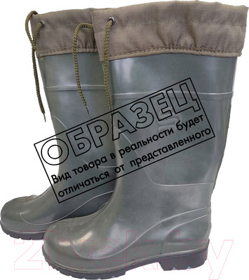 Сапоги резиновые Step А-34 Н С надставкой (р.39, черный)