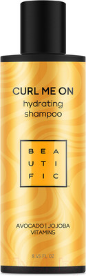 Шампунь для волос Beautific Curl Me On Увлажняющий для кудрявых и волнистых волос (250мл)
