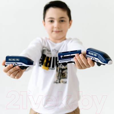 Поезд игрушечный Givito Полицейский участок / G212-027