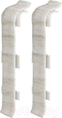 Соединитель для плинтуса Arbiton Indo 135 Дуб Платиновый (2шт, флоупак)