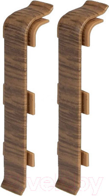 Соединитель для плинтуса Arbiton Indo 12 Дуб Темный (2шт, флоупак)