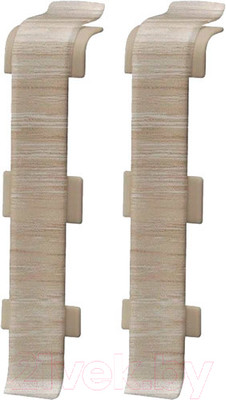 Соединитель для плинтуса Arbiton Indo 42 Дуб Песочный (2шт, флоупак)
