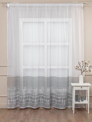 Гардина Amore Mio RR H 609-2D 300x270 / 30563 (серый)