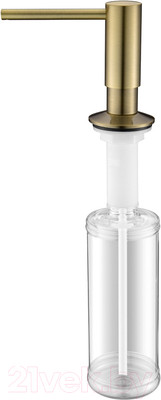 Дозатор встраиваемый в мойку Paulmark Decus D004-BR (бронза)