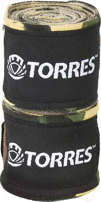 Боксерские бинты Torres PRL62017CA (хаки/камуфляж)