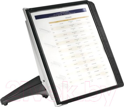 Информационная стойка Durable Soho / 554001 (черный)