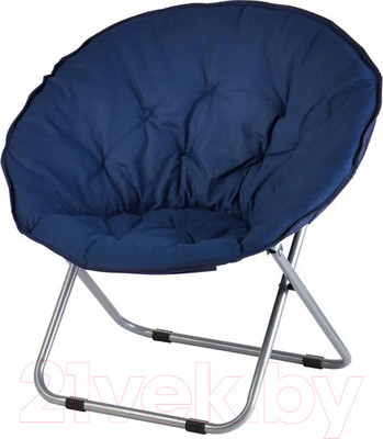 Кресло складное ECOS Луна / 103893 (синий)