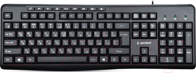 Клавиатура Gembird KB-8440M (черный)