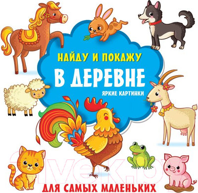 Развивающая книга АСТ В деревне. Яркие картинки (Земченок С.О.)