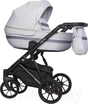 Детская универсальная коляска Riko Basic Delta 3 в 1 (01/серый)