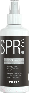 Спрей для волос Tefia Man.Code Энергетический мужской 5в1 (250мл)