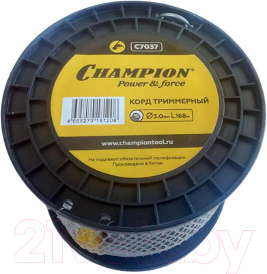 Леска для триммера Champion C7037