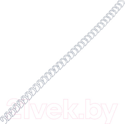Пружины для переплета Brauberg 6.4мм / 530822 (белый)