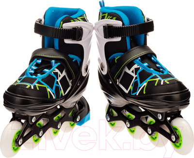 Роликовые коньки FAVORIT 8802-L-BL (синий)