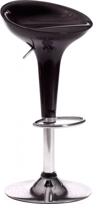 Стул барный Tetchair Nail (металл/пластик, черный/хром)
