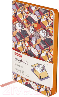 Записная книжка Brauberg Vista Catopolis / 112100