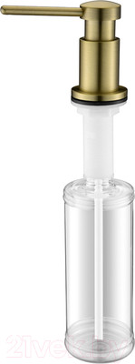 Дозатор встраиваемый в мойку Paulmark Brevit D005-BR (бронза)