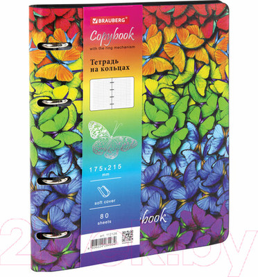 Тетрадь Brauberg Vista Butterflies А5 / 112128