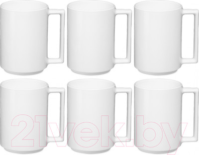 Набор кружек Luminarc A La Bonne Q9223 (6шт, белый)