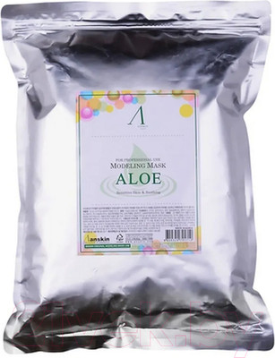 Маска для лица альгинатная Anskin Original Aloe Modeling Mask (500г)