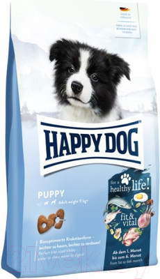 Сухой корм для собак Happy Dog Puppy fit & vital для щенков от 4 нед до 6 мес. / 60991 (18кг)