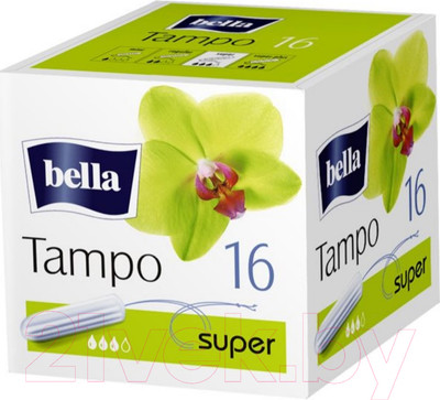 Тампоны гигиенические Bella Tampo Super (16шт)